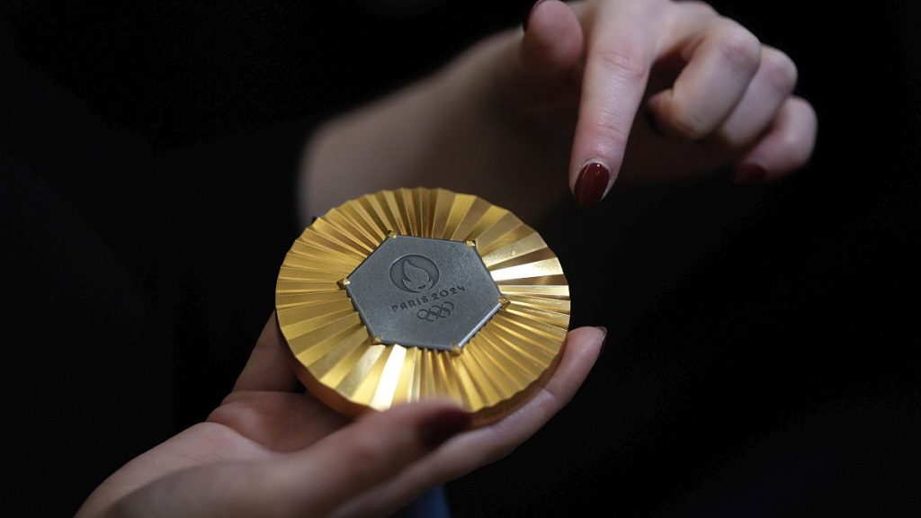 The 2024 Paris Olympics medals get a unique design – they’re embedded with actual pieces of the Eiffel Tower