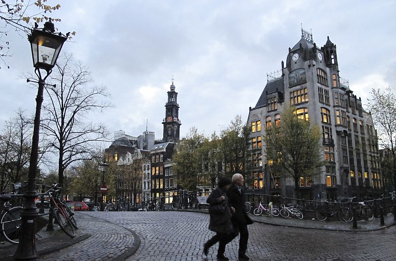 Zdjęcie pliku Amsterdamu w Holandii, piątej co do wielkości gospodarki w UE