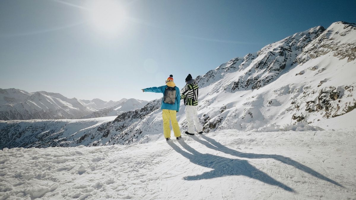 Affordable skiing on the horizon - a view of Bansko in Bulgaria