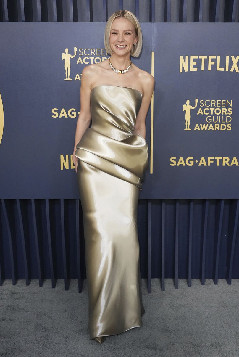 Carey Mulligan przy 30. rocznym SAG Nagrodami w Los Angeles.