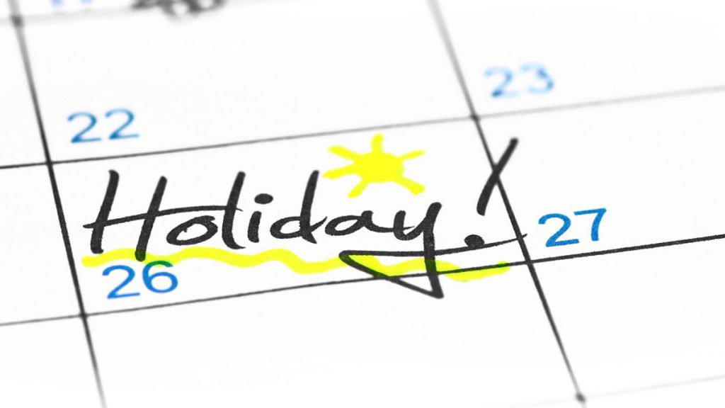 By combining your annual leave with public holidays, you can maximise your time off work.