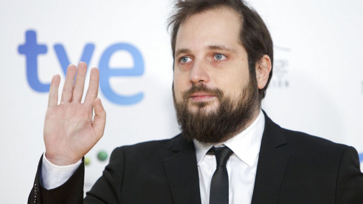 Spanish director Carlos Vermut poses for photographers during the photocall of the Jose Maria Forque Awards in Madrid, Spain.