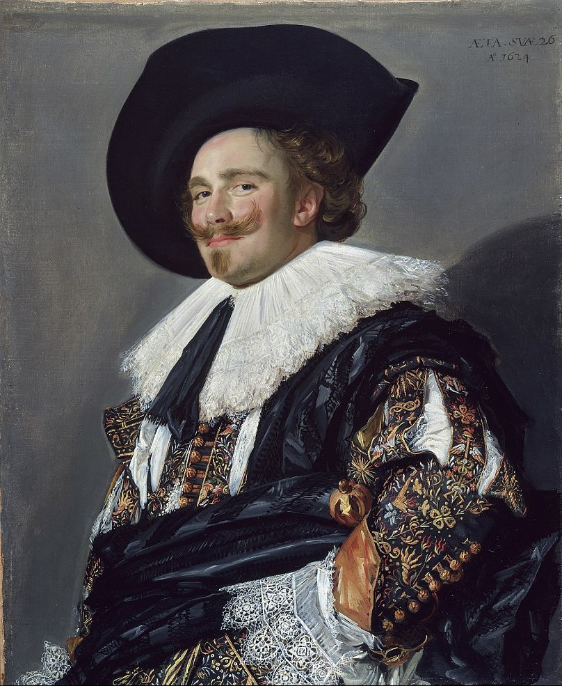 Śmiejący się kawaler – Frans Hals (1624)