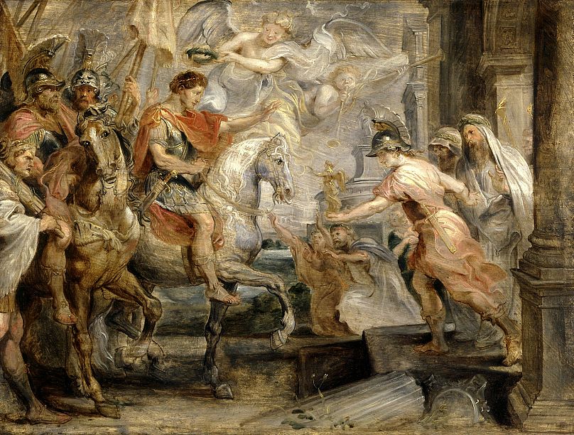 „Triumfalny wjazd Konstantyna do Rzymu” Petera Paula Rubensa (1621)