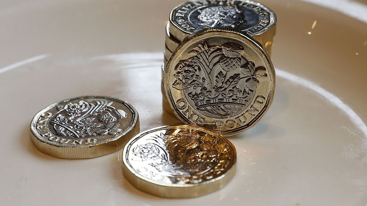 Pound coins (file photo)