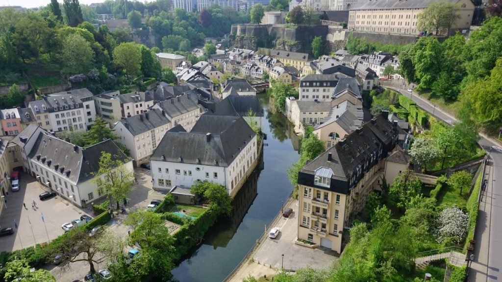 A ban on begging in Luxembourg City