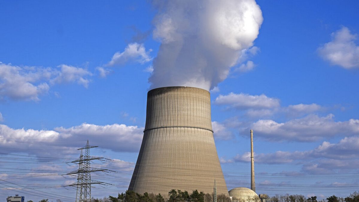 Emsland nuclear plants in Lingen, Lower Saxony, shortly before its closure last year marked the end of atomic power in Germany.