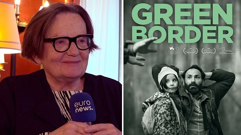 Euronews Culture rozmawiała z uznaną reżyserką Agnieszką Holland na temat jej nowego filmu „Green Border”