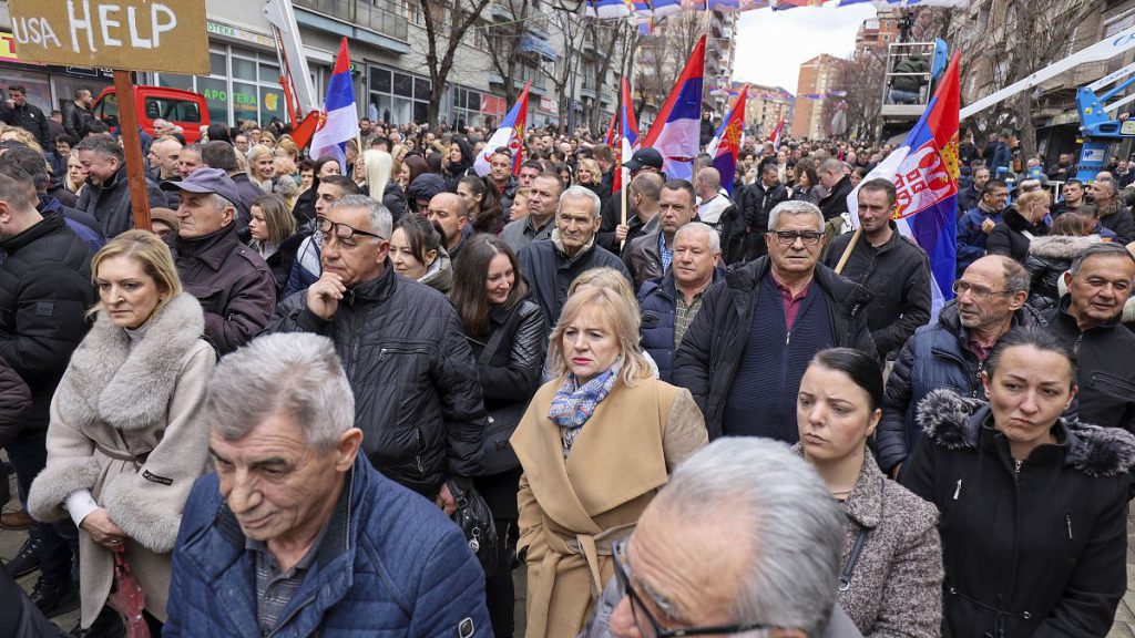 Protests Kosovo.