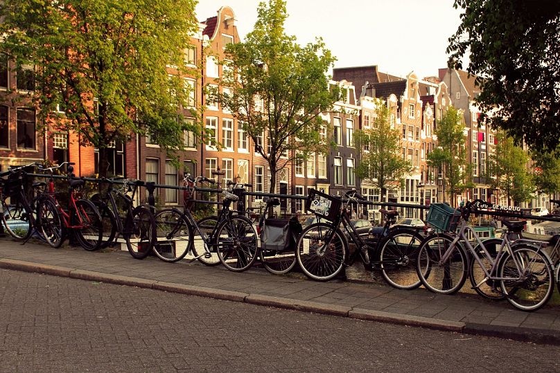 Miasta w Holandii charakteryzują się szczególnie wysokim wskaźnikiem częstych rowerzystów