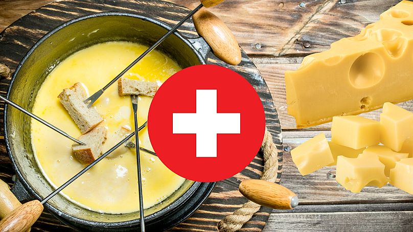 Fondue i Emmental to dwa z uznanych na całym świecie szwajcarskich serów.  Ale kraj importuje także dużo sera.