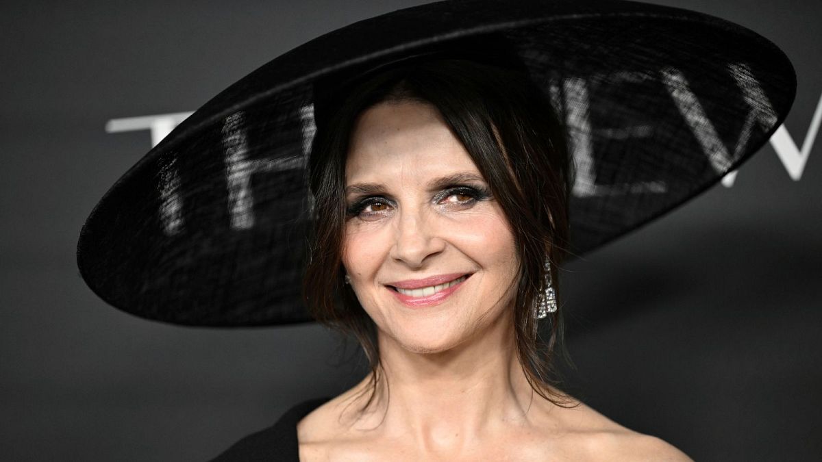 Juliette Binoche to replace Agnieszka Holland as new President of European Film Academy - pictured here at the premiere of the Apple TV+ series