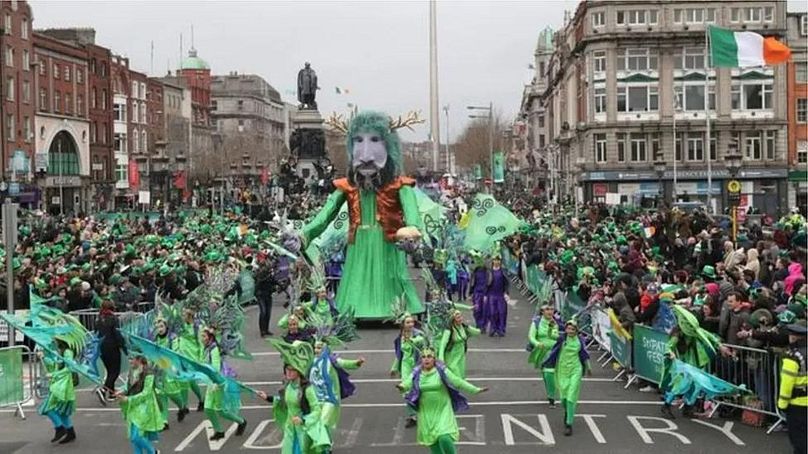 Obchody Dnia Świętego Patryka w Dublinie, Irlandia