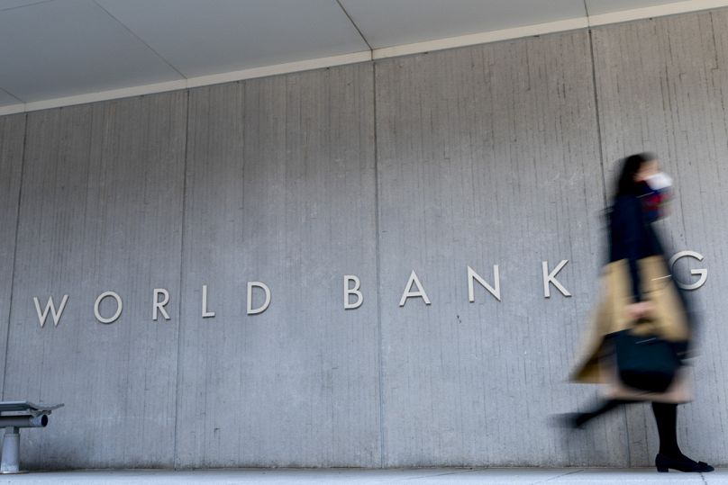 Budynek Banku Światowego w Waszyngtonie, kwiecień 2021 r