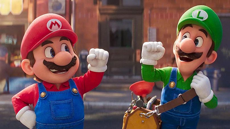 Film Super Mario Bros. (2023) to trzeci najbardziej dochodowy film animowany wszechczasów.