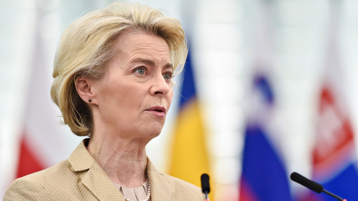 Ursula von der Leyen pitched a new strategy for the defence industry before Members of the European Parliament in Strasbourg.