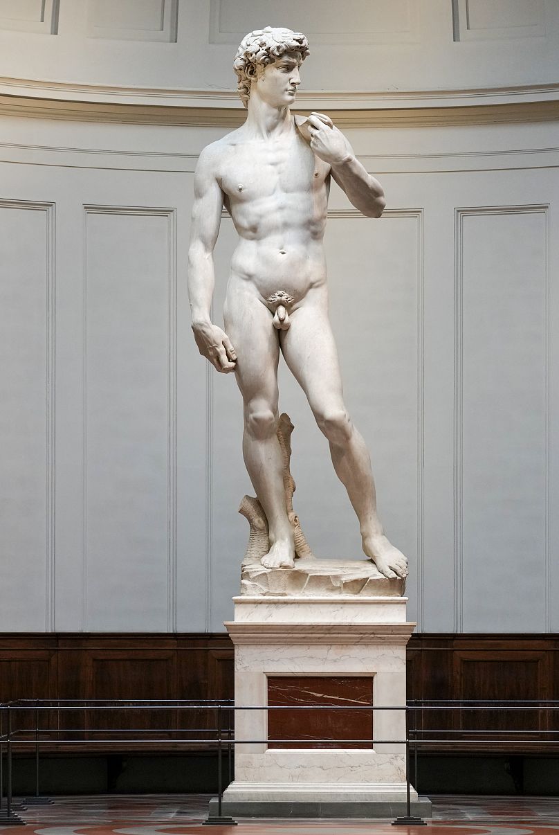 XVI-wieczny posąg Dawida autorstwa Michała Anioła można oglądać w galerii Accademia we Florencji