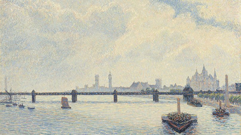 Most Charing Cross, Londyn (1890) Camille Pissarro