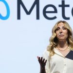 Derya Matras, Vice President Northern Europe, Middle East and Africa speaks at the at the Meta AI Day in London, Tuesday, April 9, 2024.