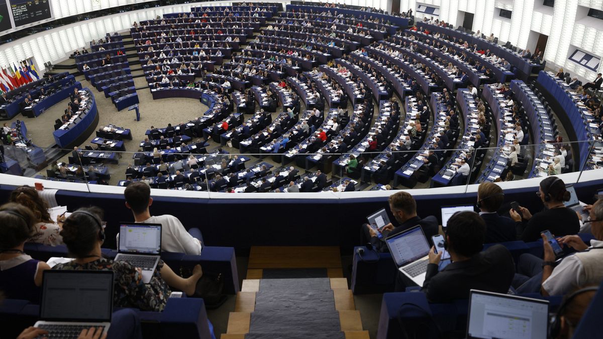 The European Parliament in Strasbourg