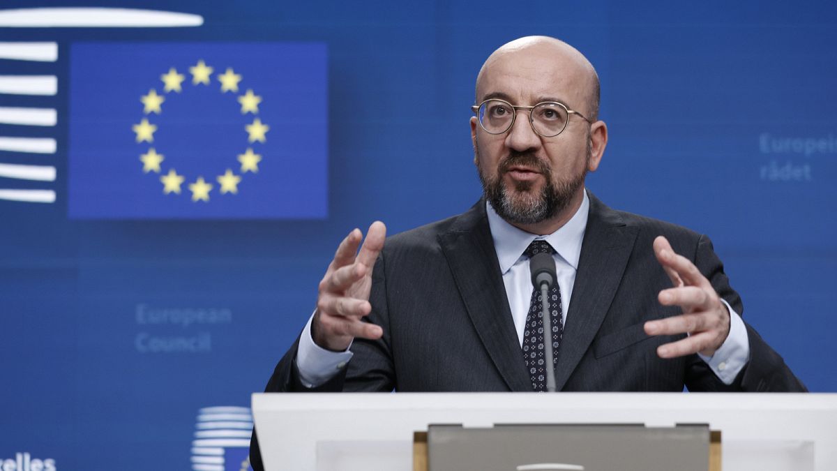 European Council President Charles Michel