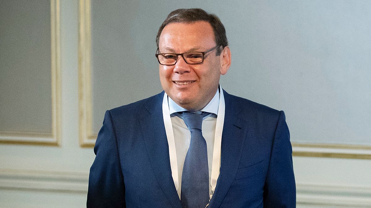 Russian businessman and co-founder of Alfa-Group Mikhail Fridman.