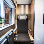 State railway operator Deutsche Bahn (DB) has unveiled plans for compartments with frosted glass where travellers can take private video calls or ‘cuddle’.
