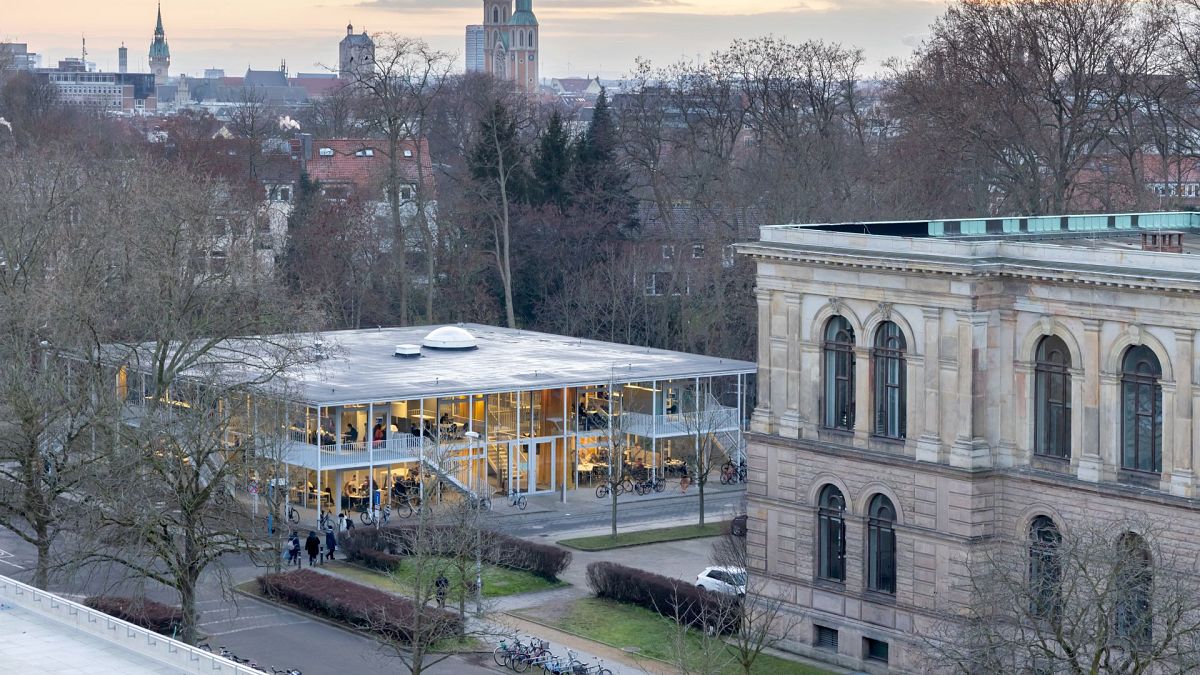 Study Pavilion on the campus of the Technical University of Braunschweig