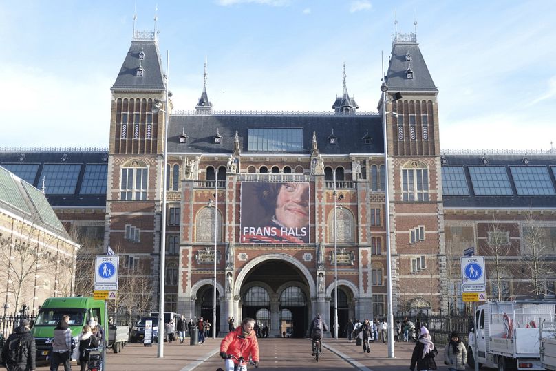 Rijksmuseum w Amsterdamie, Holandia, 13 lutego 2024 r.
