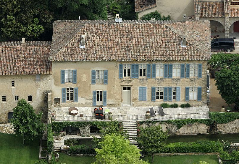 Posiadłość Miraval Angeliny Jolie i Brada Pitta w Correns we Francji