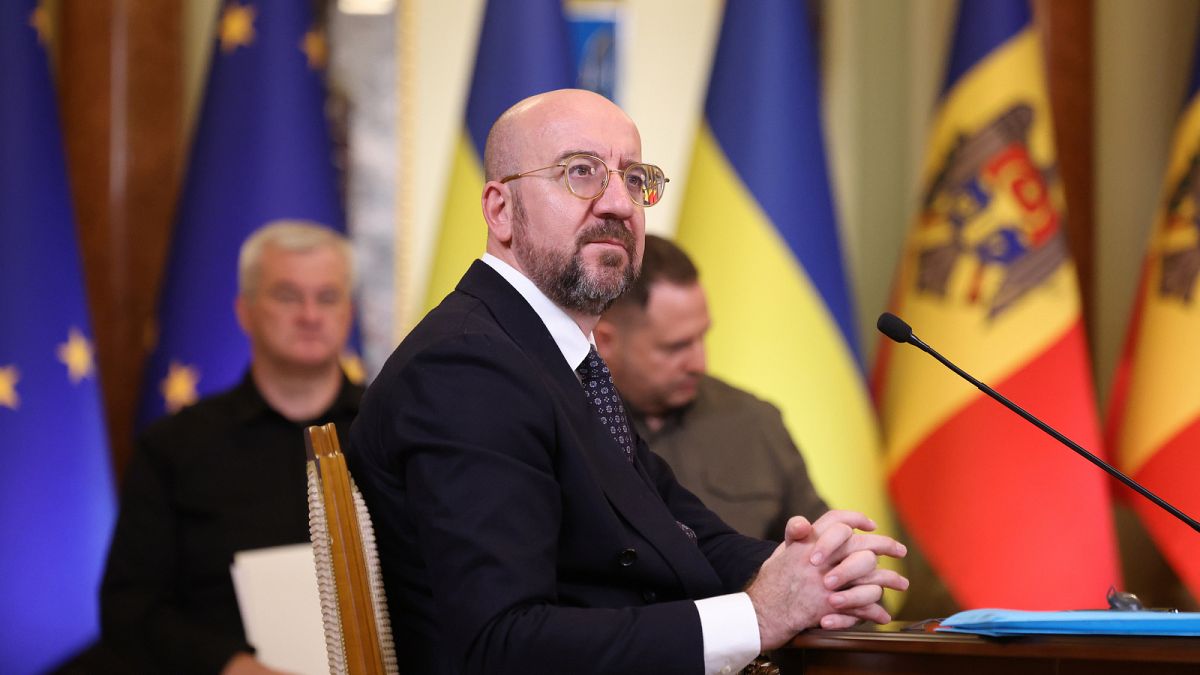 European Council President Charles Michel