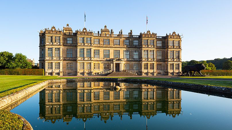 Longleat House w Wiltshire w Anglii. 