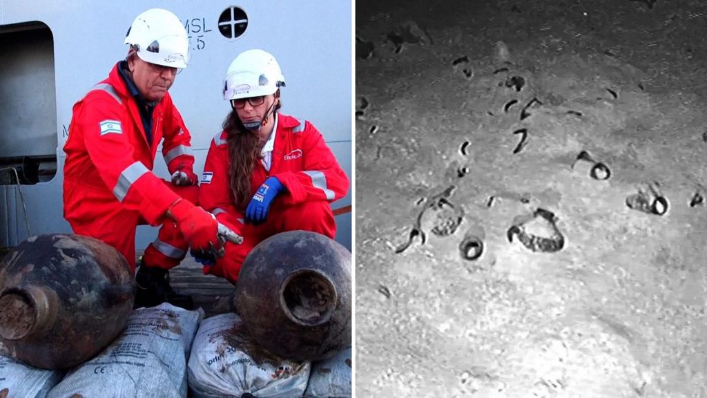 3,300-year-old ship and its cargo discovered off the coast of northern Israel