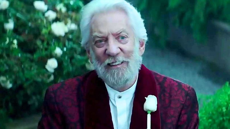 Donald Sutherland w serii Igrzyska śmierci