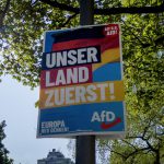 An AfD election campaign poster.