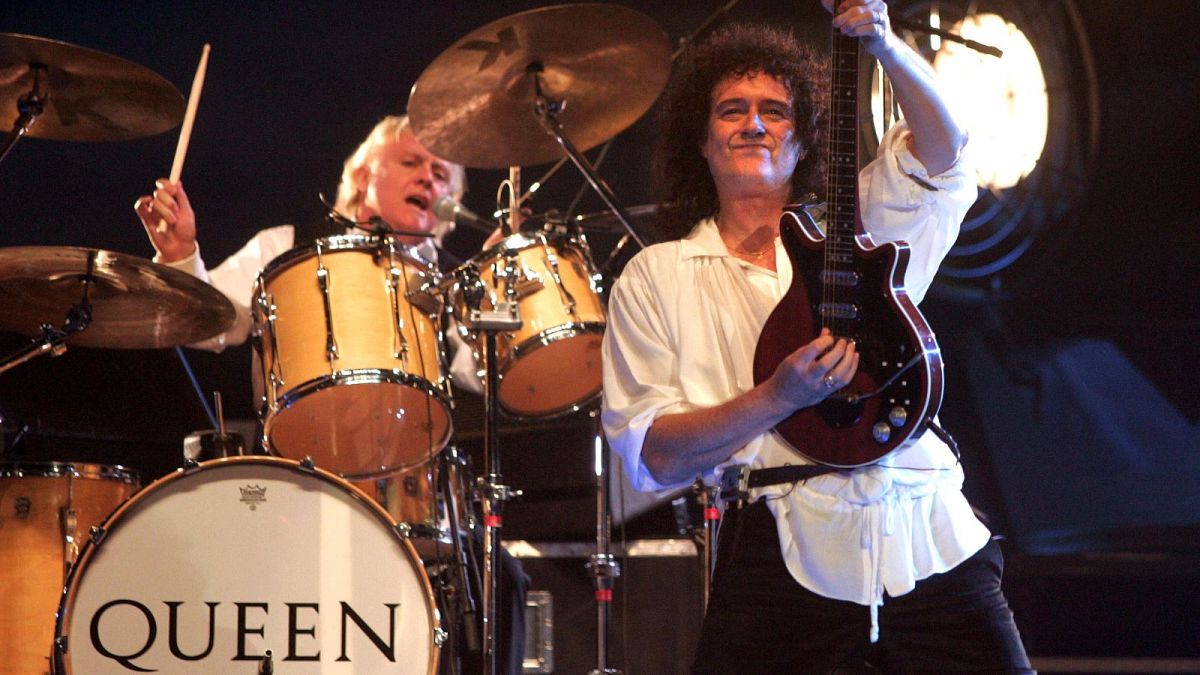 Sony in talks to buy Queen’s music catalogue in reported $1bn deal - pctured: Surviving Queen members Brian May and Roger Taylor