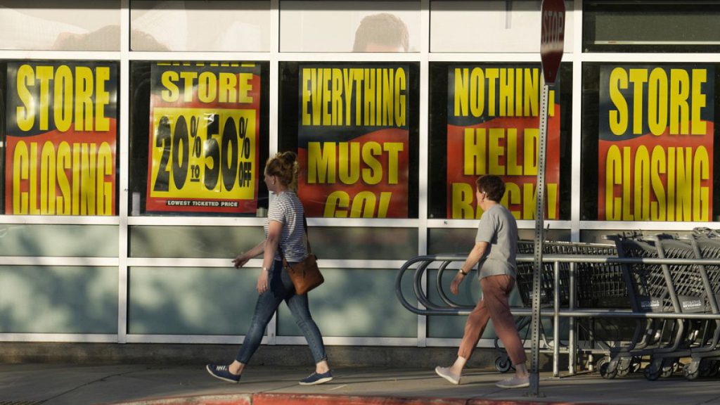 Shoppers enter exit a Bed Bath & Beyond store Monday, May 29, 2023,