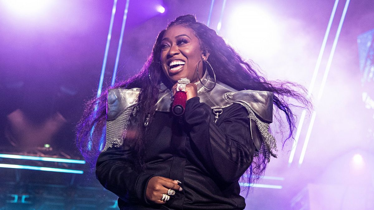 Missy Elliott performs at the 2019 Essence Festival at the Mercedes-Benz Superdome in New Orleans