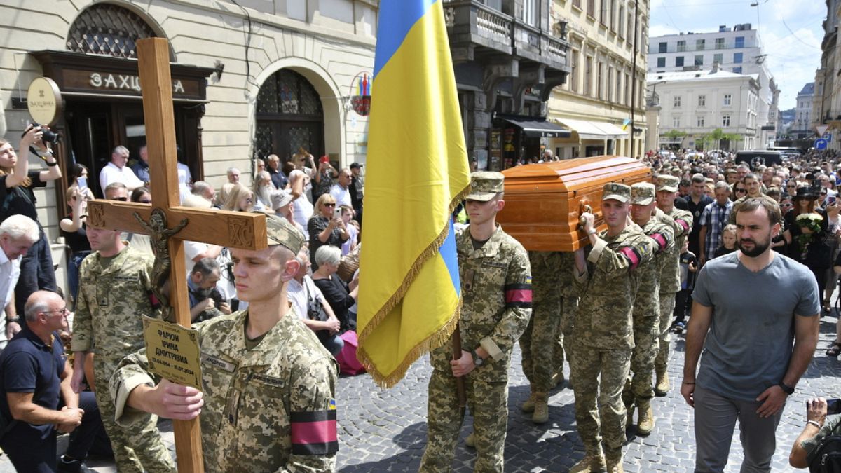 Funeral of Iryna Farion