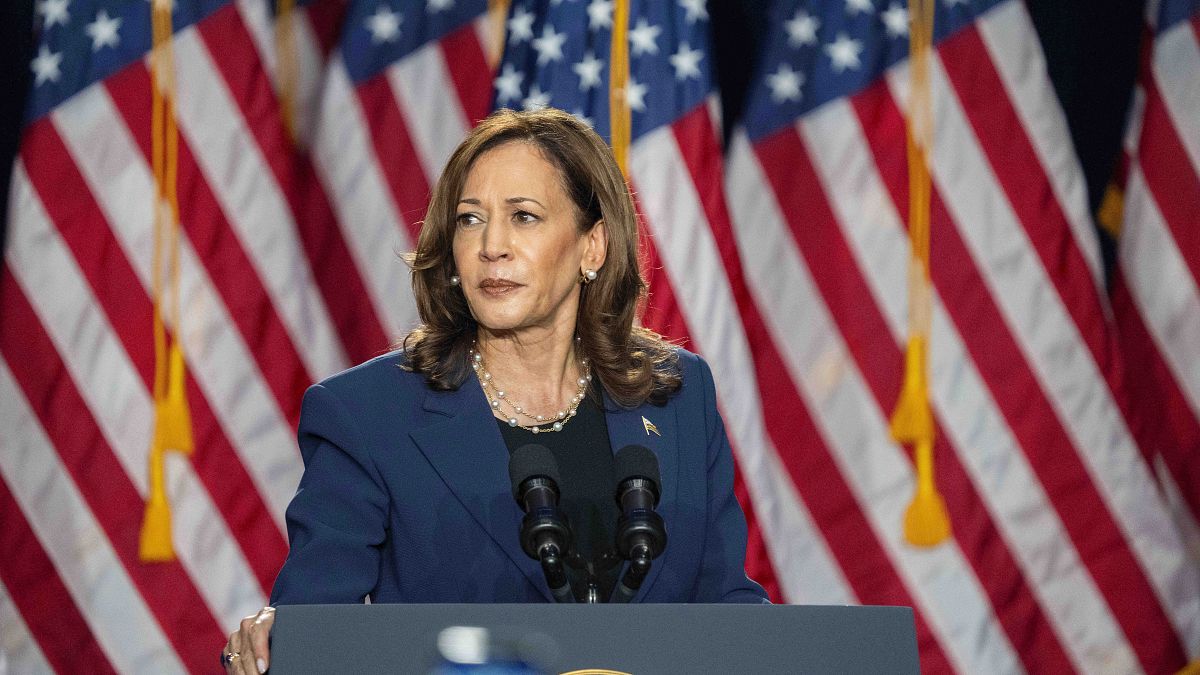 Vice President Kamala Harris campaigns for Presidential nominee on Tuesday, July 23, 2024.
