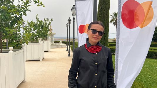 Beatrice Cornacchia, wiceprezes wykonawczy Mastercard ds. marketingu i komunikacji na Europę, rozmawiała z Euronews w Cannes