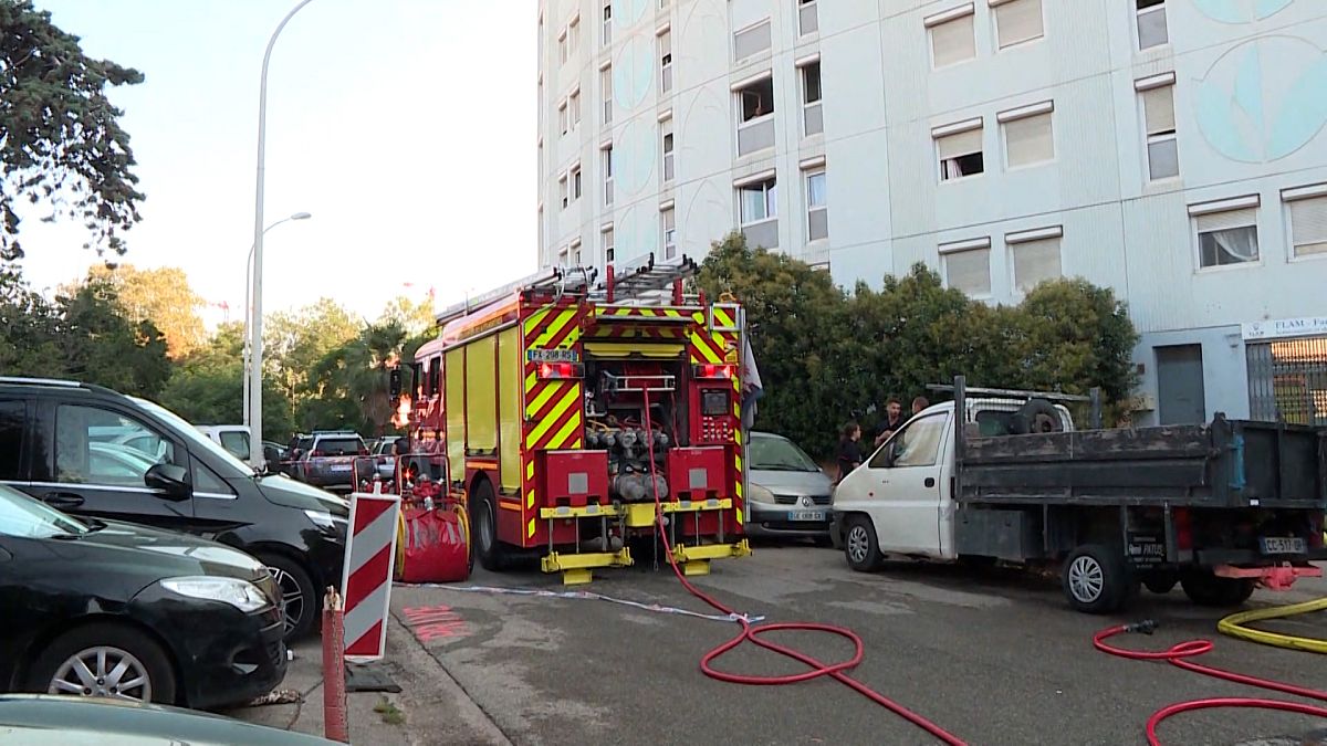 Arson could be cause of fire in Nice apartment building that leaves seven dead