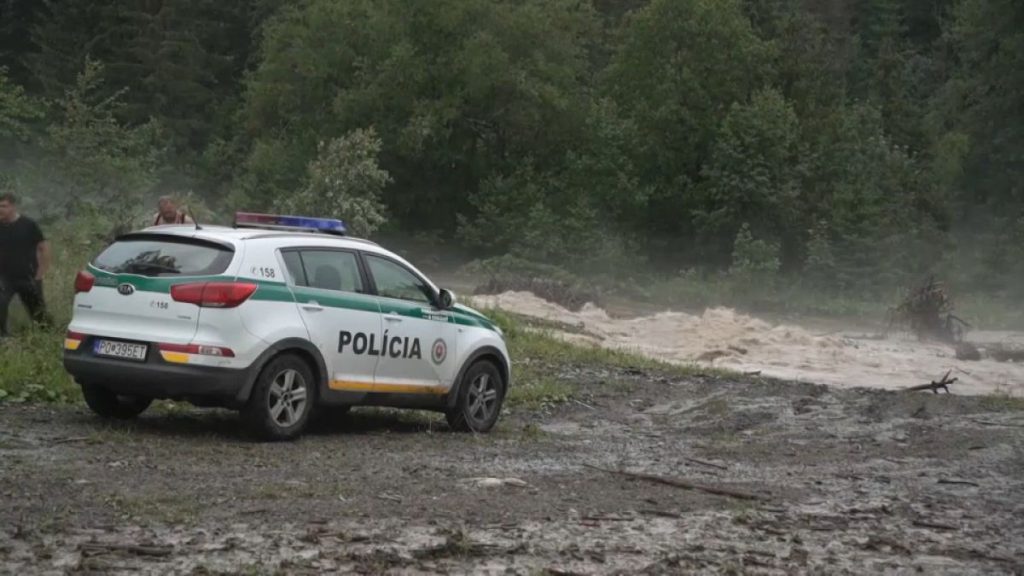 Landslide Slovakia.