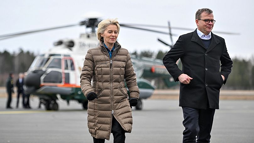 W maju tego roku von der Leyen i Orpo wspólnie odwiedzili granicę fińską.