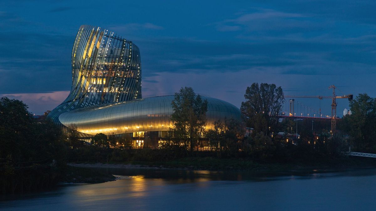 The Cité du Vin museum in Bordeaux.