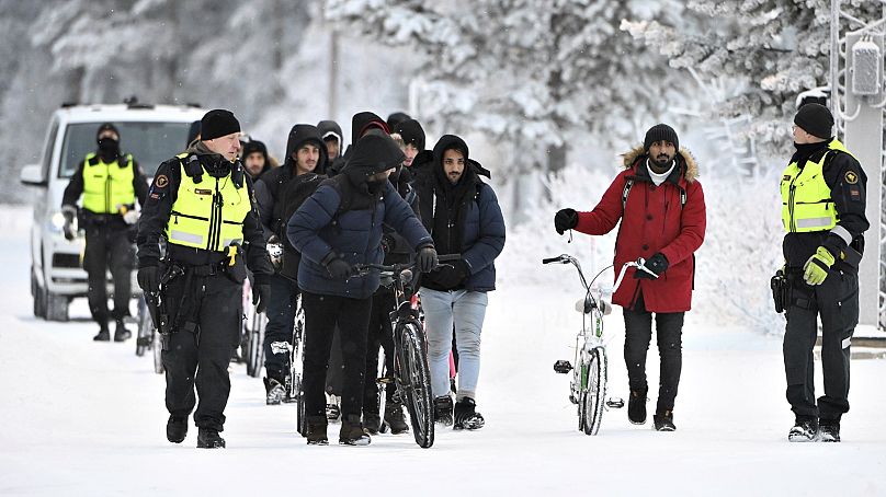 Jesienią 2023 roku Finlandia odnotowała napływ migrantów próbujących przedostać się z Rosji do kraju.