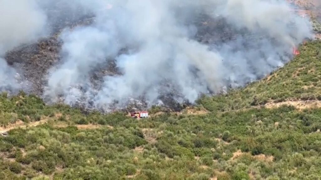 A new forest fire has broken out in Tjentište.