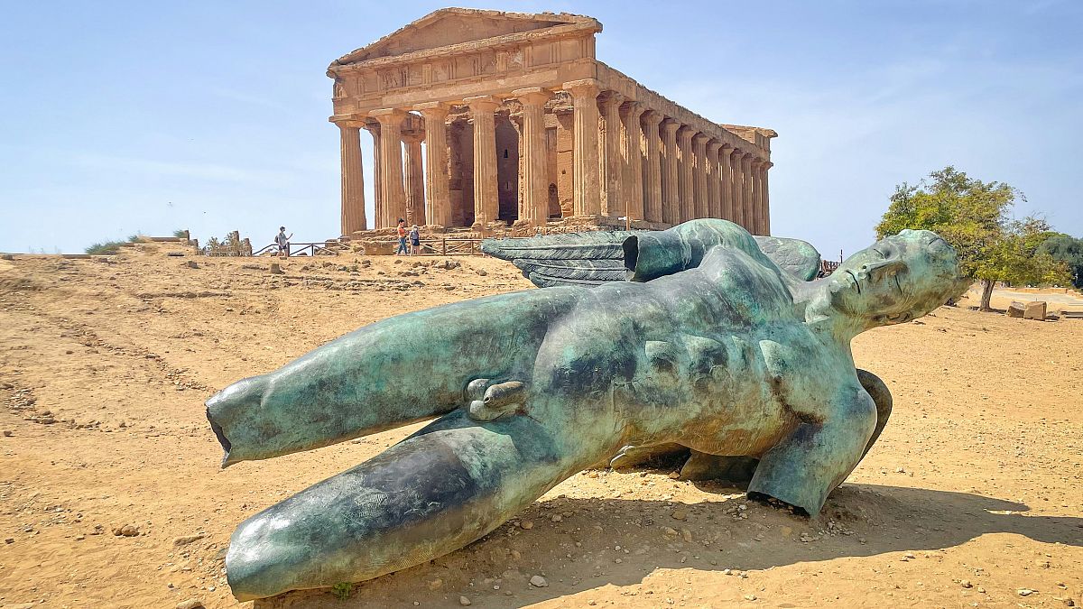 Tourists flock to the Valley of the Temples with archaeological remains that date back to when the island was an Ancient Greek colony in the 6th and 5th centuries BC.