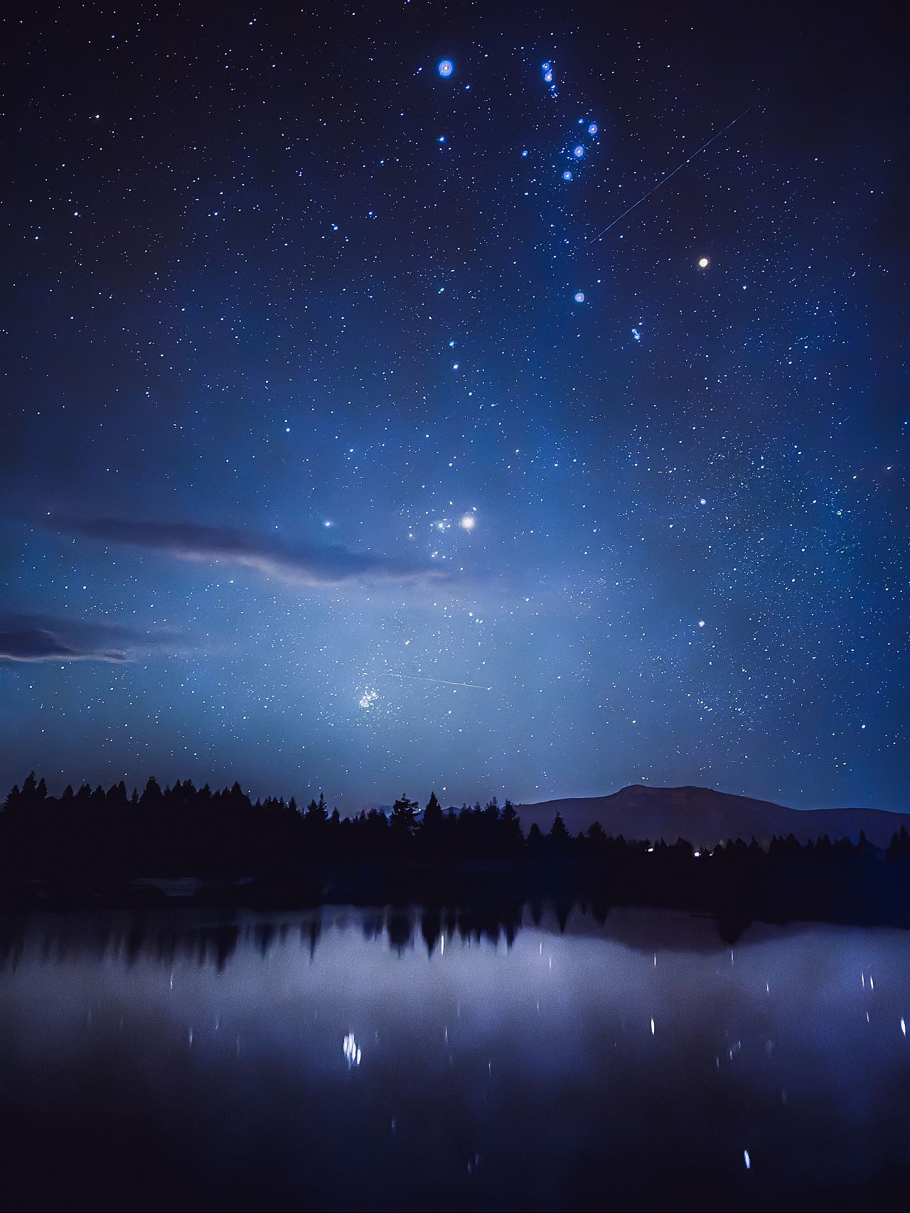 Nocne niebo nad jeziorem Tekapo autorstwa Paddy’ego Chao (kategoria krajobraz, 1. miejsce) 