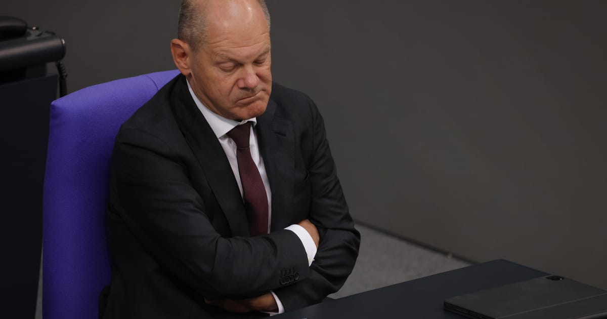 Scholz z Niemiec staje się twardy w sprawie granicy, aby uratować polityczną przyszłość